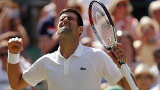 Serbian tennis player Novak Djokovic